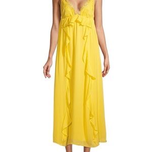 Fleur du Mal Lily Silk Maxi Dress